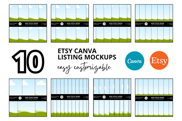 10 Digital Papers Etsy Listings Mockup: A Practical Tool for Sellers and Creatives