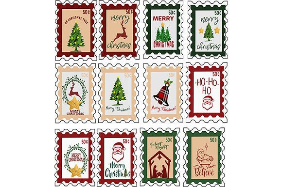 12 Christmas Stamps for Thoughtful Holiday Mailing
