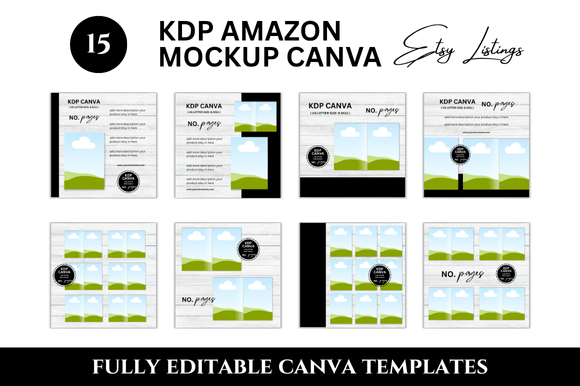 15 KDP Amazon Etsy Listings Mockup: A Practical Evaluation for Sellers