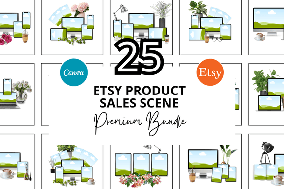 25 Etsy Product Sale Scene Bundle Ideas for Creators