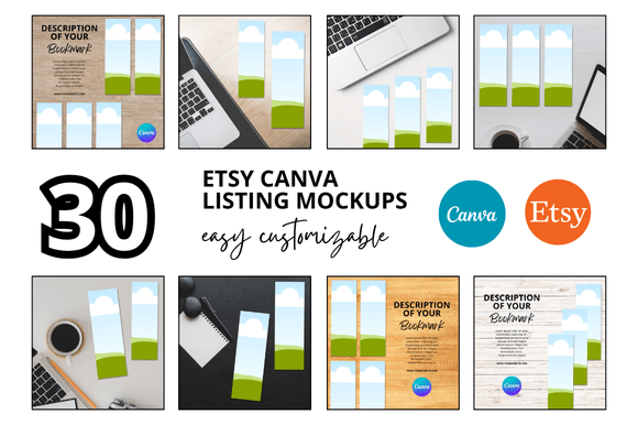 30 Bookmark Etsy Listings Mockup: A Practical Evaluation for Sellers and Designers