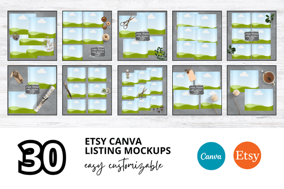 30 Journal Etsy Listings Mockup: A Practical Guide for Better Listings