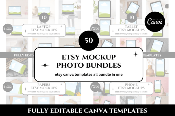 50 Photo Etsy Mockup Bundle: A Practical Workflow Guide for Creators and Entrepreneurs