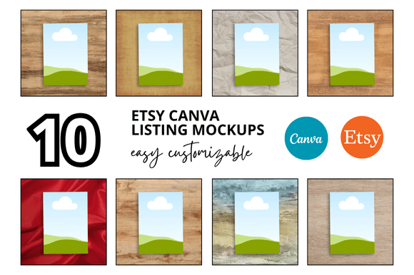 Creative Planner Photo Etsy Mockups