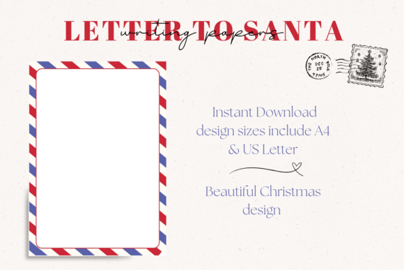 Designing Santa Claus Letter Printables