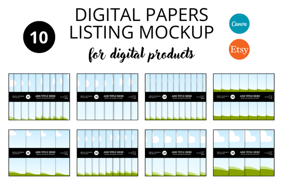 Digital Papers Etsy Listings Mockup: A Practical Guide for Sellers