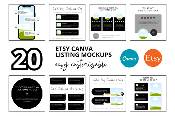 Evaluating the 20 Review Etsy Listings Mockup: What You Need to Know Before Choosing
