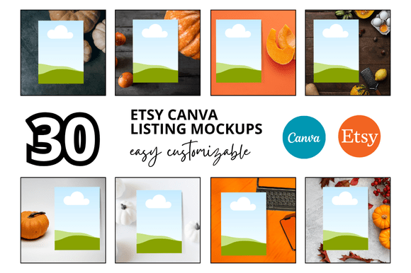 Evaluating the 30 Thanksgiving Etsy Listings Mockup: A Practical Resource for Sellers and Creators