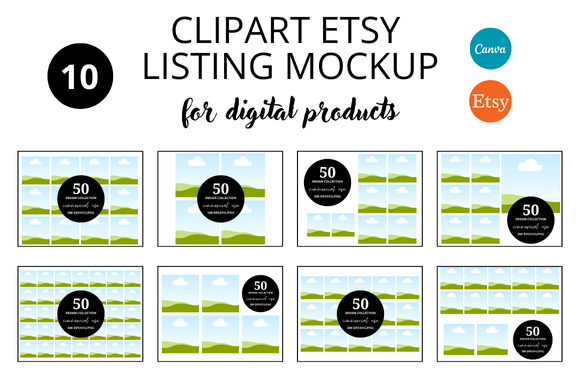 How a Clipart Etsy Listings Mockup Can Save You Time and Boost Sales