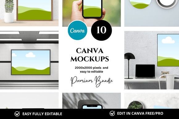 How to Create a 10 Photo Canva Mockup for Stunning Visual Presentations