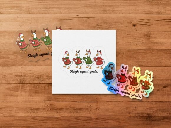 How to Use the Chrismtas Goose Squad PNG in Your Creative and Marketing Workflows
