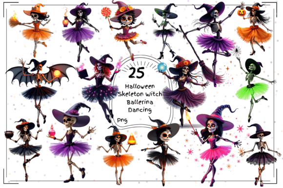 Mastering the Halloween Skeleton Witch Ballerina Dance Fusion