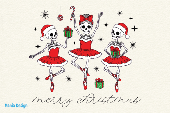 Merry Christmas Skeleton Ballerina PNG: A Practical Evaluation for Digital Creators