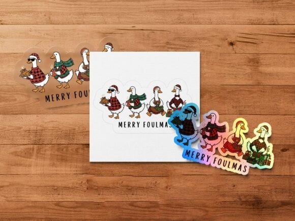 The Allure of the Merry Foulmas Goose PNG: A Digital Asset for Creative Projects