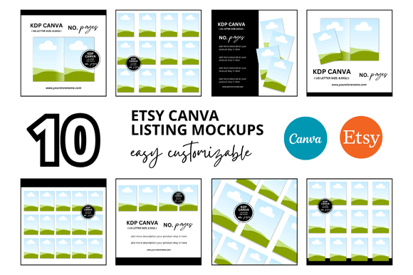 The Essential Guide to Choosing and Using a 10 KDP Etsy Listings Mockup Pack